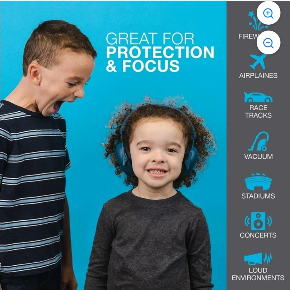 JLAB JBuddies Hearing Protection Earmuffs